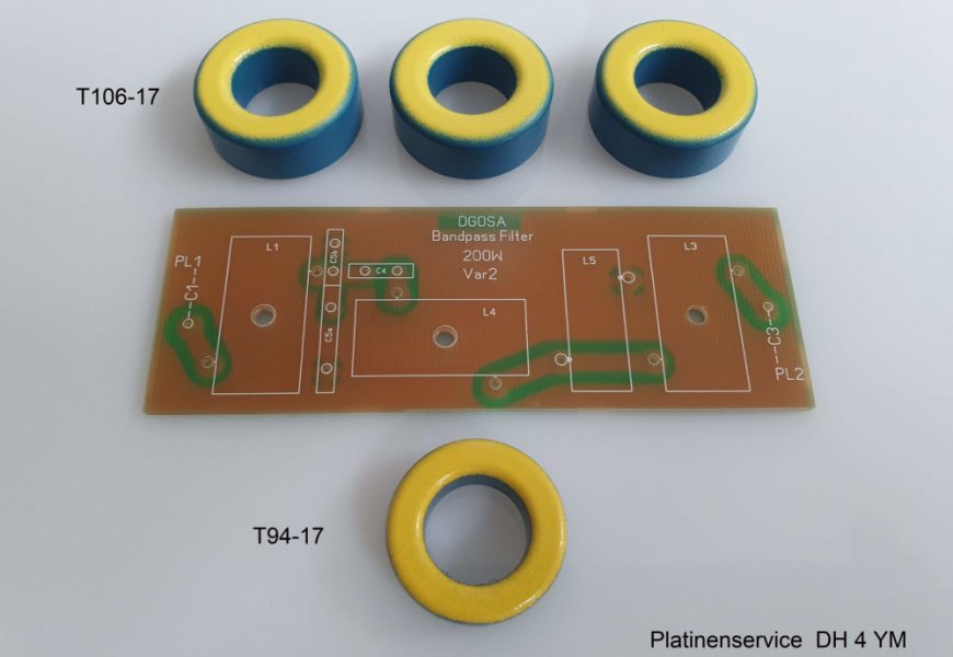 Wir bauen ein “kontaktloses” Bandfilter